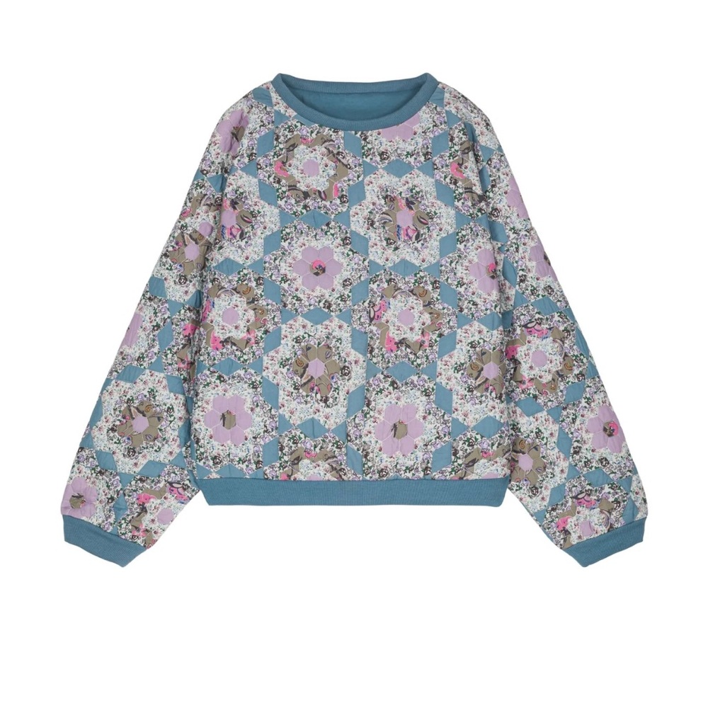 NWOT Women’s Louise Misha Quilted Sweatshirt